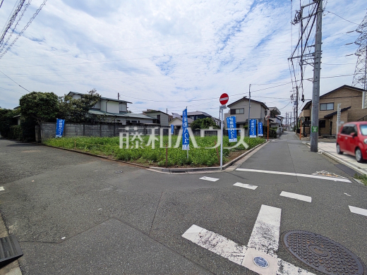 接道状況および現場風景 【三鷹市野崎2丁目】