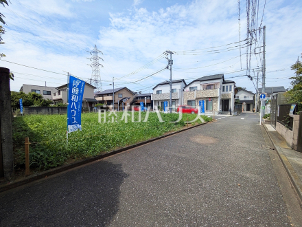 接道状況および現場風景 【三鷹市野崎2丁目】/撮影日2026/08/01