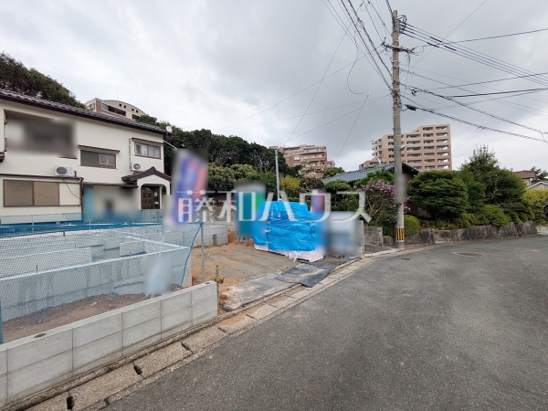 接道状況および現場風景 【福岡市南区野多目5丁目】 接道状況および現場風景 【福岡市南区野多目5丁目】