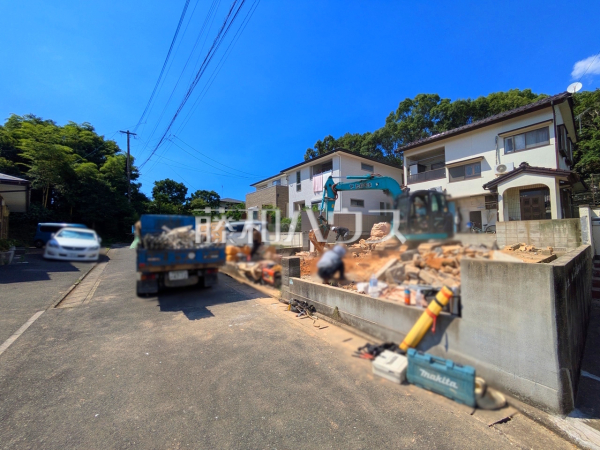 接道状況および現場風景 【福岡市南区野多目5丁目】 接道状況および現場風景 【福岡市南区野多目5丁目】