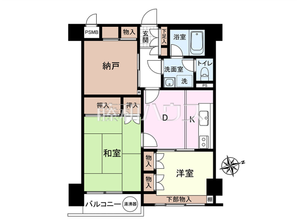 間取図 【ライオンズマンション調布駅前】 間取図 【ライオンズマンション調布駅前】