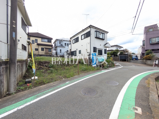 接道状況および現場風景 【八王子市緑町】