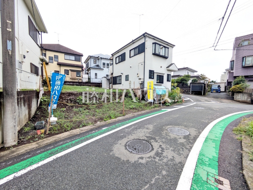 接道状況および現場風景 【八王子市緑町】