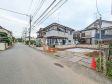 接道状況および現場風景 【武蔵村山市伊奈平6丁目】 接道状況および現場風景 【武蔵村山市伊奈平6丁目】