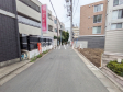 接道状況および現場風景 【中野区中野6丁目】 接道状況および現場風景 【中野区中野6丁目】