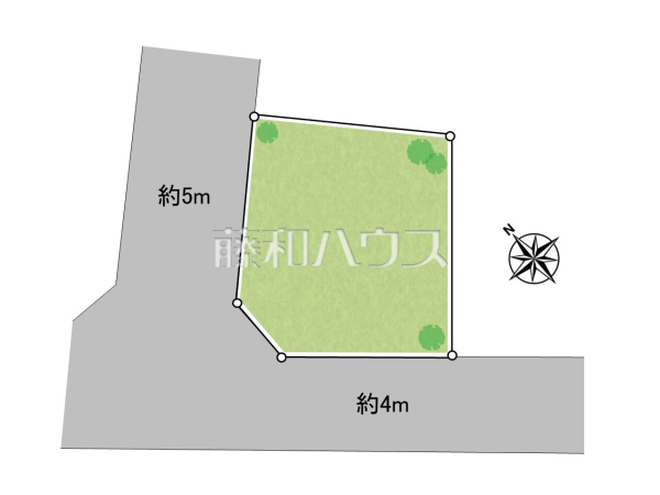 全体区画図 【調布市深大寺東町1丁目】 全体区画図 【調布市深大寺東町1丁目】