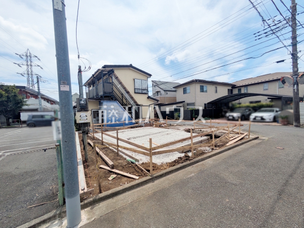 接道状況および現場風景 【調布市深大寺東町1丁目】 接道状況および現場風景 【調布市深大寺東町1丁目】