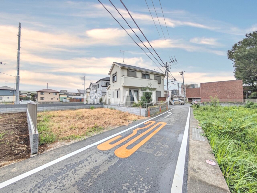 接道状況および現場風景 【日野市豊田3丁目】