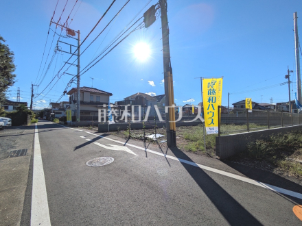 接道状況および現場風景 【日野市豊田3丁目】/撮影日2026/10/01