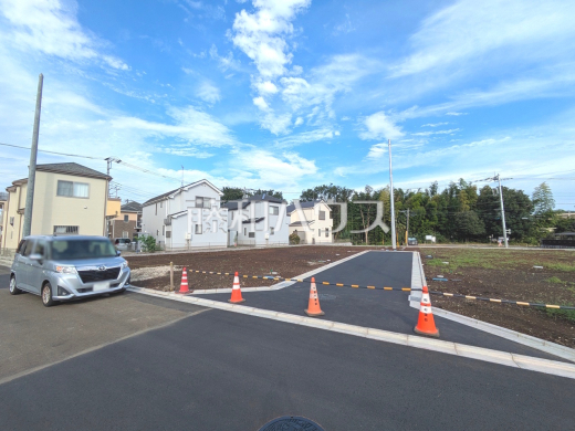 接道状況および現場風景 【日野市豊田3丁目】