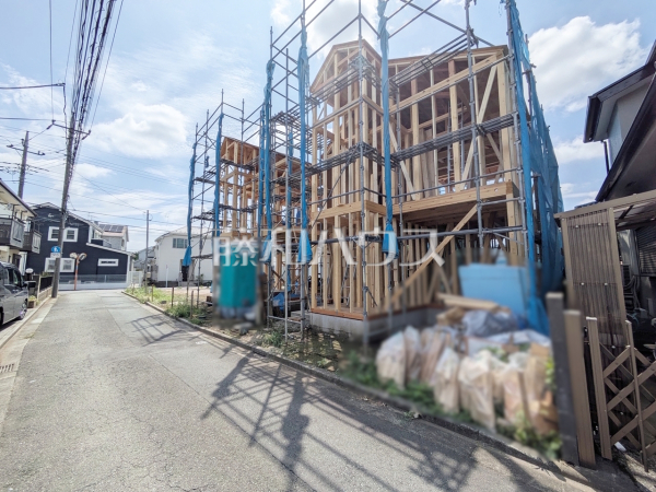接道状況および現場風景 【西東京市泉町2丁目】 接道状況および現場風景 【西東京市泉町2丁目】