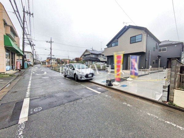 接道状況および現場風景 【八王子市川口町】 接道状況および現場風景 【八王子市川口町】