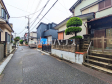 接道状況および現場風景(現況:古屋有) 【富士見市羽沢1丁目】 接道状況および現場風景(現況:古屋有) 【富士見市羽沢1丁目】