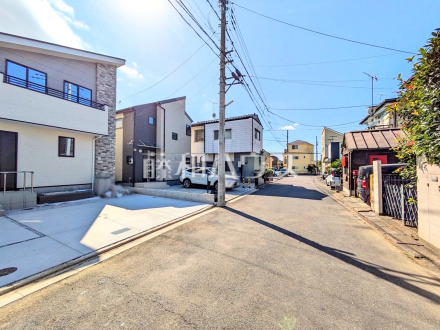 接道状況および現場風景 【武蔵村山市大南4丁目】/撮影日2026/10/15