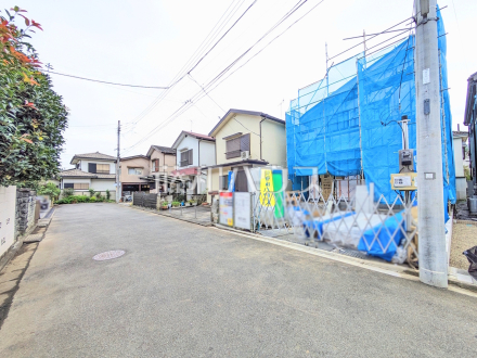 接道状況および現場風景 【武蔵村山市大南4丁目】/撮影日2026/09/13