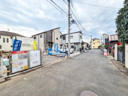 接道状況および現場風景 【武蔵村山市大南4丁目】/撮影日2026/07/30