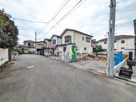 接道状況および現場風景 【武蔵村山市大南4丁目】/撮影日2026/07/30