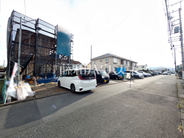 接道状況および現場風景 【八王子市椚田町】 接道状況および現場風景 【八王子市椚田町】