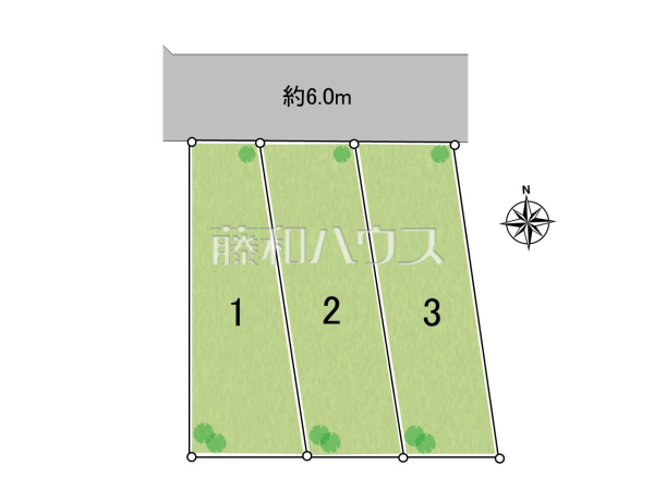 全体区画図 【八王子市椚田町】 全体区画図 【八王子市椚田町】