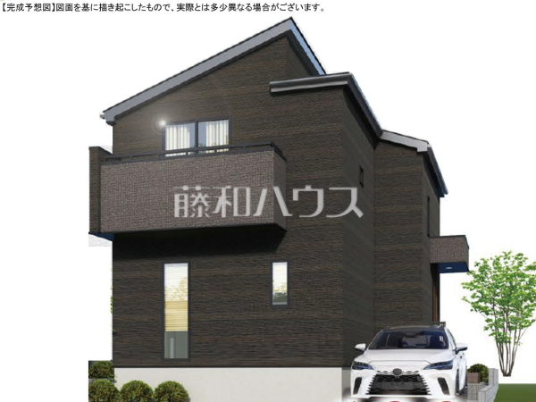 完成予想図(外観) 【練馬区大泉学園町8丁目】 完成予想図(外観) 【練馬区大泉学園町8丁目】