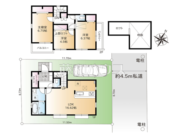 間取図 【練馬区大泉学園町8丁目】 間取図 【練馬区大泉学園町8丁目】