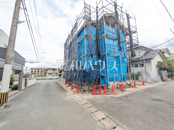 接道状況および現場風景 【福岡市早良区賀茂4丁目】 接道状況および現場風景 【福岡市早良区賀茂4丁目】