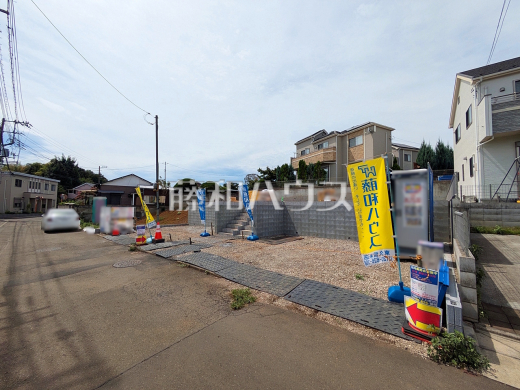 接道状況および現場風景 【東久留米市南沢3丁目】 「ひばりヶ丘」駅 徒歩23分