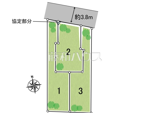 全体区画図 【杉並区阿佐谷北6丁目】 全体区画図 【杉並区阿佐谷北6丁目】
