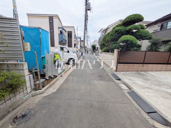 接道状況および現場風景 【杉並区阿佐谷北6丁目】 接道状況および現場風景 【杉並区阿佐谷北6丁目】