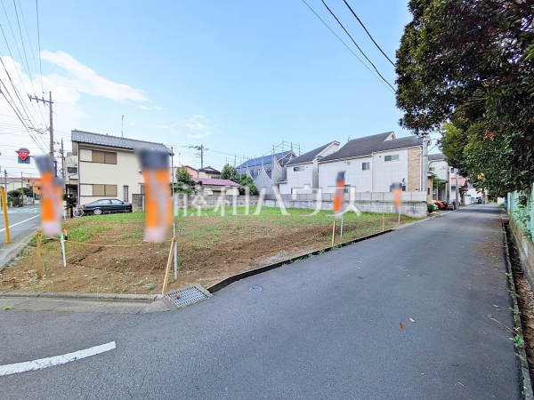 接道状況および現場風景 【日野市多摩平6丁目】 接道状況および現場風景 【日野市多摩平6丁目】