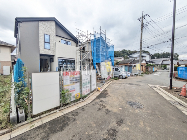 接道状況および現場風景 【所沢市大字上安松】 接道状況および現場風景 【所沢市大字上安松】
