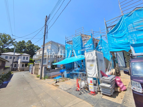 接道状況および現場風景 【小金井市緑町3丁目】 接道状況および現場風景 【小金井市緑町3丁目】
