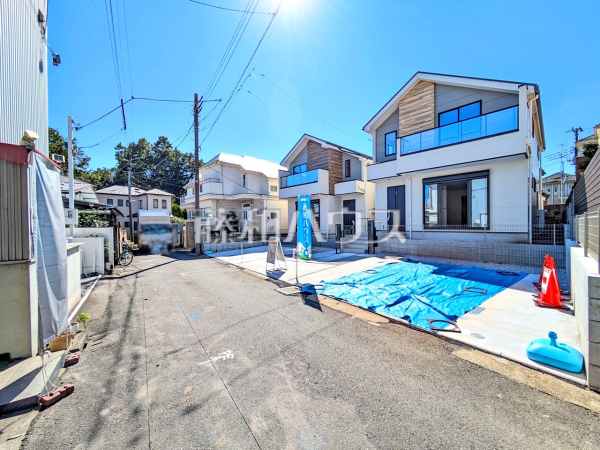 接道状況および現場風景 【小金井市緑町3丁目】 接道状況および現場風景 【小金井市緑町3丁目】