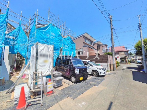 接道状況および現場風景 【小金井市緑町3丁目】 接道状況および現場風景 【小金井市緑町3丁目】