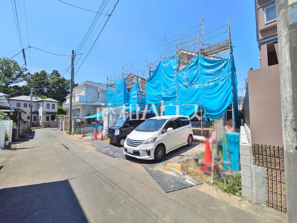 接道状況および現場風景 【小金井市緑町3丁目】 接道状況および現場風景 【小金井市緑町3丁目】