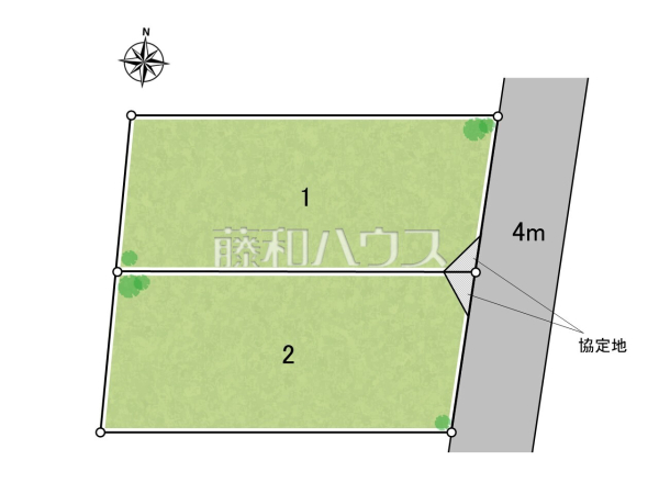 全体区画図 【小金井市緑町3丁目】 全体区画図 【小金井市緑町3丁目】