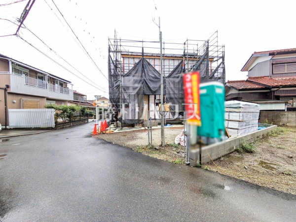 接道状況および現場風景 【八王子市諏訪町】 接道状況および現場風景 【八王子市諏訪町】