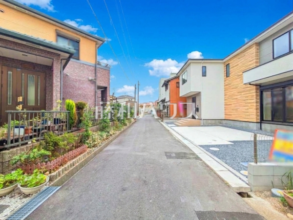 接道状況および現場風景 【春日井市上条町3丁目】 接道状況および現場風景 【春日井市上条町3丁目】