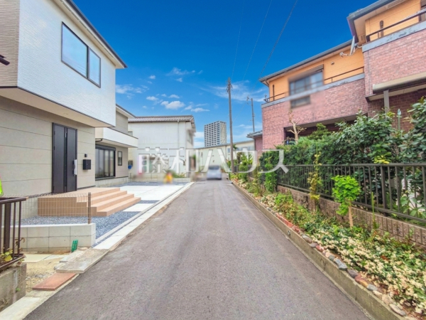 接道状況および現場風景 【春日井市上条町3丁目】 接道状況および現場風景 【春日井市上条町3丁目】