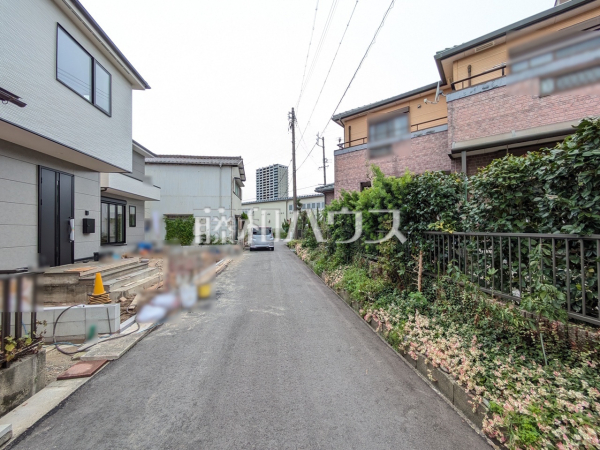 接道状況および現場風景 【春日井市上条町3丁目】 接道状況および現場風景 【春日井市上条町3丁目】