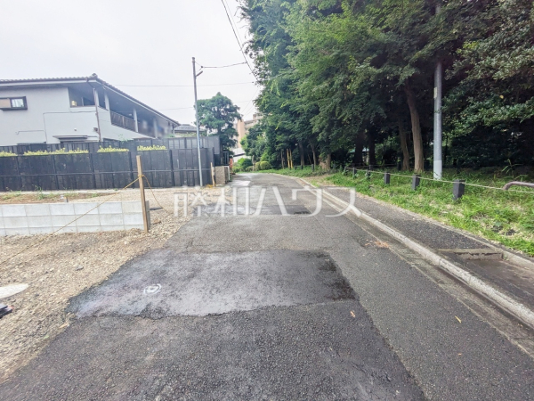 接道状況および現場風景 【志木市本町4丁目】 接道状況および現場風景 【志木市本町4丁目】