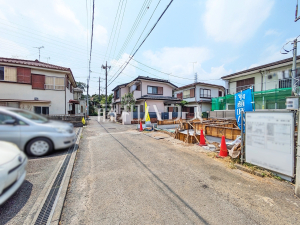 接道状況および現場風景