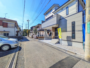接道状況および現場風景
