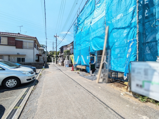 接道状況および現場風景 【国分寺市富士本1丁目】