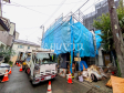 接道状況および現場風景 【府中市是政5丁目】 接道状況および現場風景 【府中市是政5丁目】