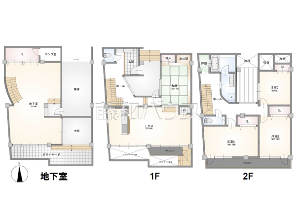 間取図 【世田谷区砧6丁目】 間取図 【世田谷区砧6丁目】