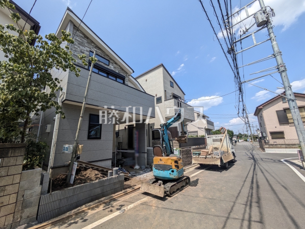 接道状況および現場風景 【東村山市久米川町3丁目】 接道状況および現場風景 【東村山市久米川町3丁目】