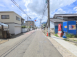 接道状況および現場風景 【北名古屋市高田寺東の川】 接道状況および現場風景 【北名古屋市高田寺東の川】