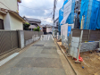 接道状況および現場風景 【杉並区下高井戸4丁目】 接道状況および現場風景 【杉並区下高井戸4丁目】
