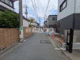 接道状況および現場風景 【杉並区下高井戸4丁目】 接道状況および現場風景 【杉並区下高井戸4丁目】